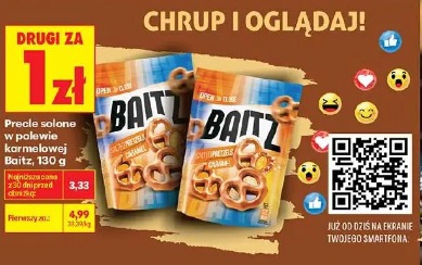 Precle solone w polewie karmelowej Baitz