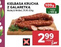 Kiełbasa krucha z galaretką Madej & Wróbel