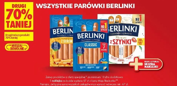 Wszystkie parówki Berlinki