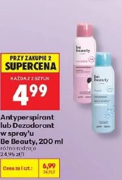 Be Beauty antyperspirant lub dezodorant w sprayu