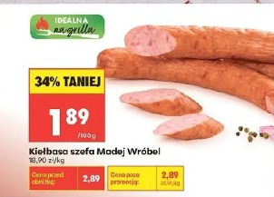 Kiełbasa szefa Madej Wróbel