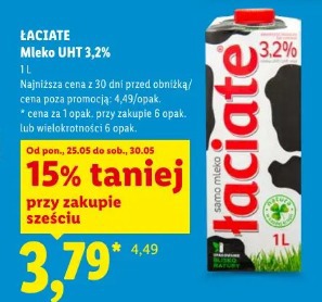 Łaciate Mleko UHT 3,2%