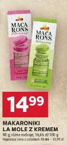 Makaroniki La Mole z kremem