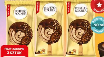 Lody na patyku Ferrero Rocher