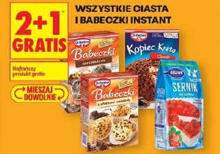 Wszystkie ciasta i babeczki instant