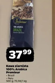 Kawa ziarnista 100% Arabica Premieur Brazil