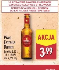 Piwo Estrella Damm