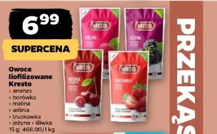 Owoce liofilizowane Kresto