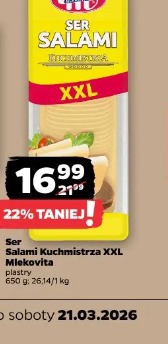 Ser Salami Kuchmistrza XXL Mlekovita