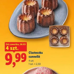 Ciasteczka cannellé