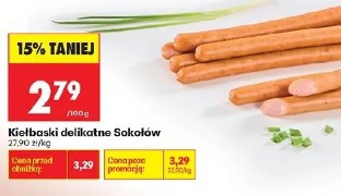 Kiełbaski delikatne Sokołów