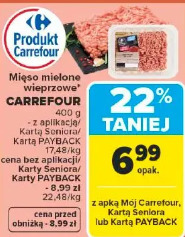 Mięso mielone wieprzowe Carrefour