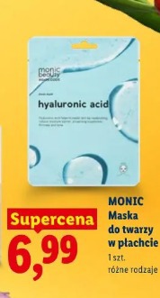 Monic Maska do twarzy w płachcie