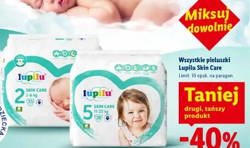 Lupilu Skin Care pieluszki