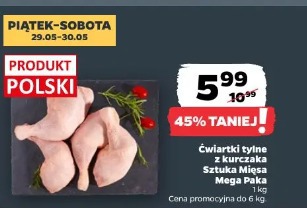 Ćwiartki tylne z kurczaka Sztuka Mięsa Mega Paka