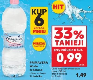 Primavera Woda źródlana