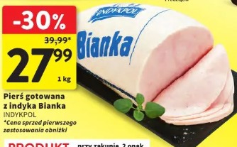 Pierś gotowana z indyka Bianka INDYKPOL