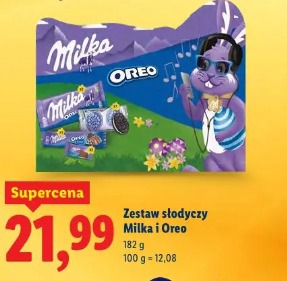 Zestaw słodyczy Milka i Oreo