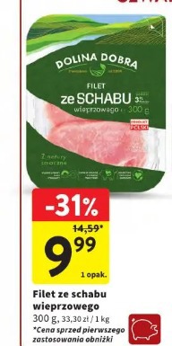 Filet ze schabu wieprzowego DOLINA DOBRA