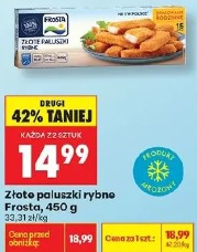 Złote paluszki rybne Frosta