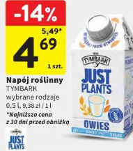 Napój roślinny TYMBARK JUST PLANTS