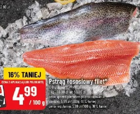 Pstrąg łososiowy filet