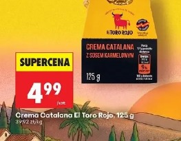 Crema Catalana El Toro Rojo