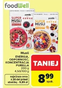 Musli ENERGIA, ODPORNOŚĆ, KONCENTRACJA PURELLA
