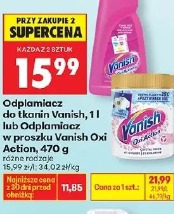 Vanish odplamiacz do tkanin Vanish, 1 l lub odplamiacz w proszku Vanish Oxi Action, 470 g