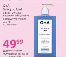 Q+A Salicylic Acid balsam do ciała z kwasem salicylowym przeciw wypryskom