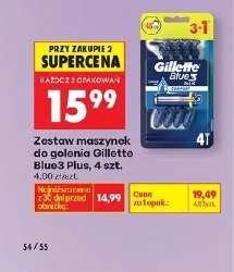 Zestaw maszynek do golenia Gillette Blue3 Plus