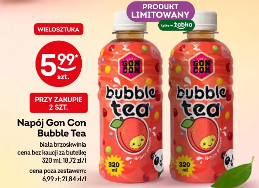 Napój Gon Con Bubble Tea