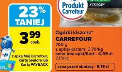 Ogórki kiszone CARREFOUR