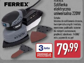 Ferrex Szlifierka elektryczna uniwersalna 220W