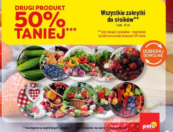 Wszystkie zakrętki do słoików