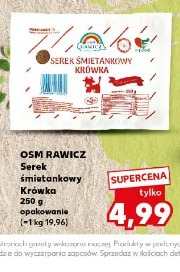 OSM Rawicz Serek śmietankowy Krówka