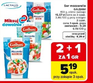 Ser mozzarella GALBANI