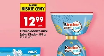 Czekoladowe mini jajka Kinder