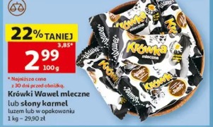 Krówki Wawel mleczne lub słony karmel