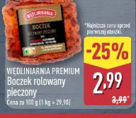 Wędlinarnia Premium Boczek rolowany pieczony