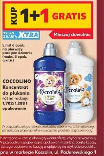 Coccolino koncentrat do płukania tkanin