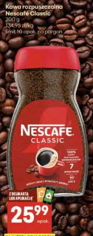 Kawa rozpuszczalna Nescafé Classic
