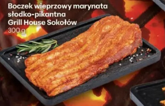 Boczek wieprzowy marynata słodko-pikantna Grill House Sokołów