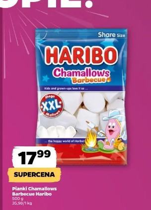 Pianki Chamallows Barbecue Haribo