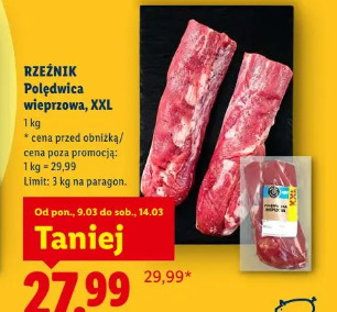 Rzeźnik Polędwica wieprzowa, XXL