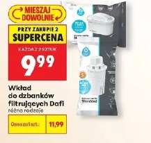 Wkład do dzbanków filtrujących Dafi