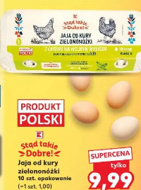 Stąd takie Dobre! Jaja od kury zielononóżki