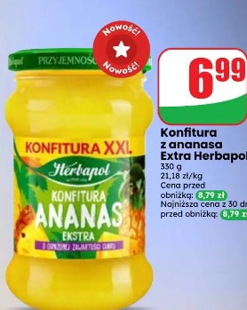 Konfitura z ananasa Extra Herbapol