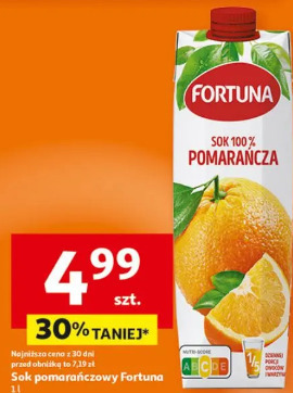 Sok pomarańczowy Fortuna