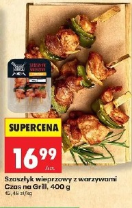 Szaszłyk wieprzowy z warzywami Czas na Grill